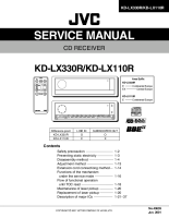 JVC KDLX-110-R-Service-Manual 